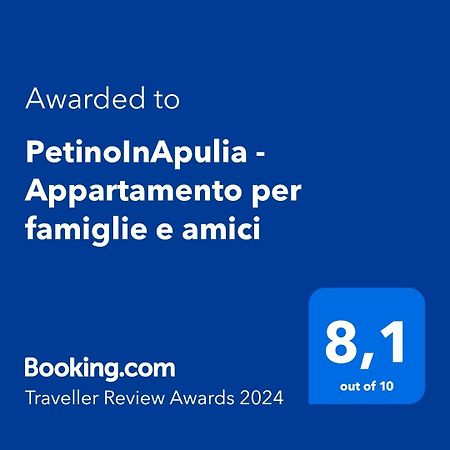 Petinoinapulia - Appartamento Per Famiglie E Amici Bari Exteriör bild